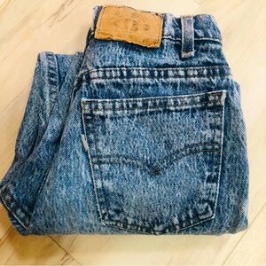 Vintage white tab Levi’s jeans